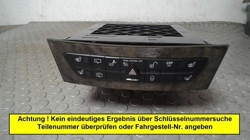 Schaltereinheit mittelkonsole - schaltereinheit,